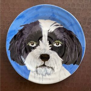 Shitzu 9” Collector’s Plate by Carole Akins